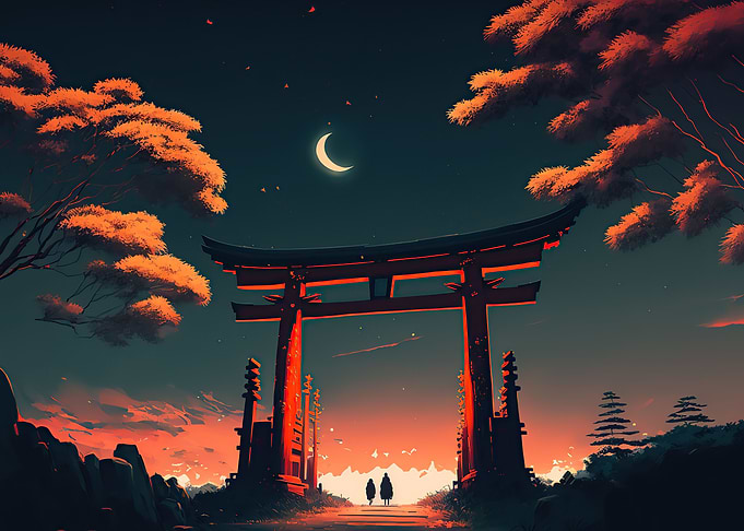 Japanese Torii gate