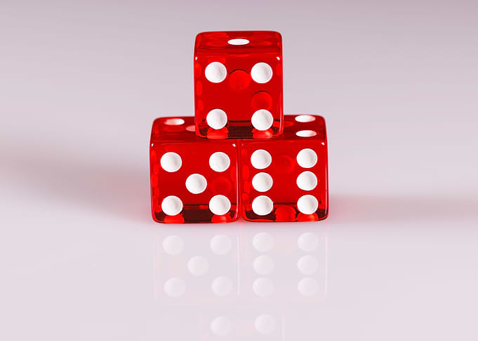 Dice for board game