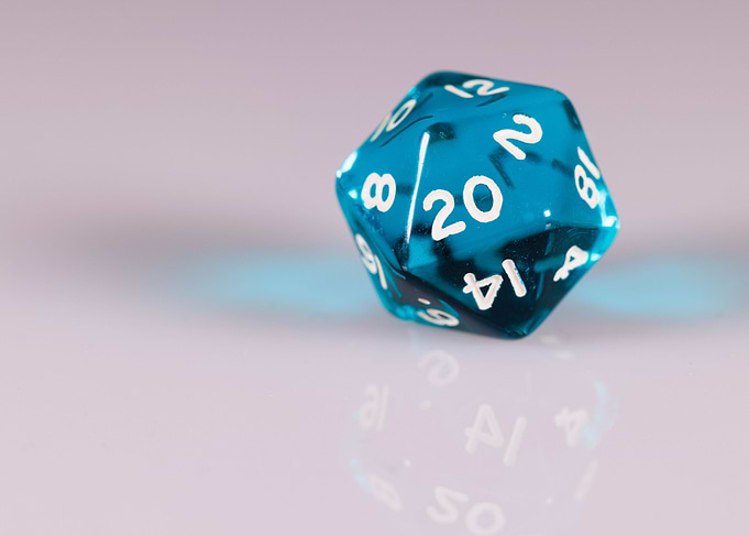 Dice for board game
