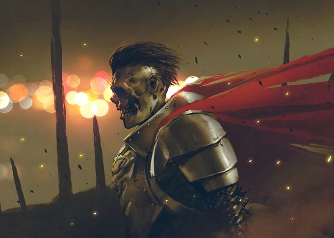 The undead knight