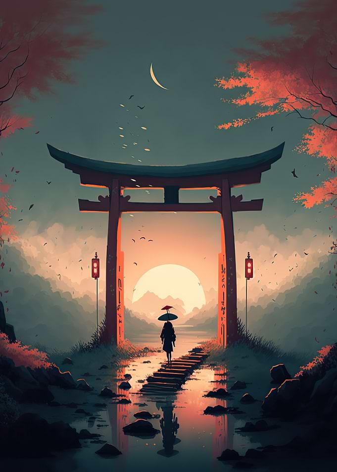 Japanese Torii gate