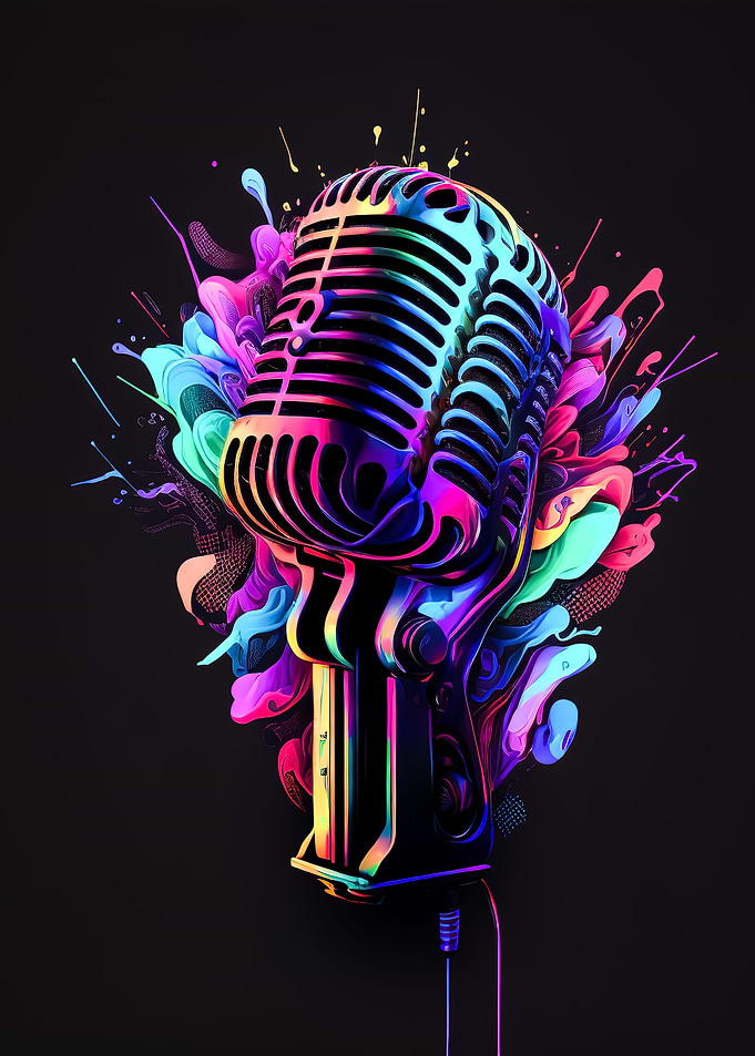 karaoke neon