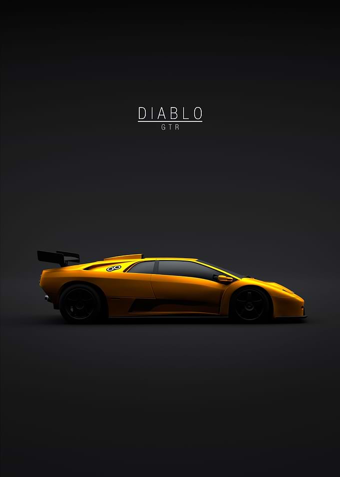 1999 Lambo Diablo GTR Oran