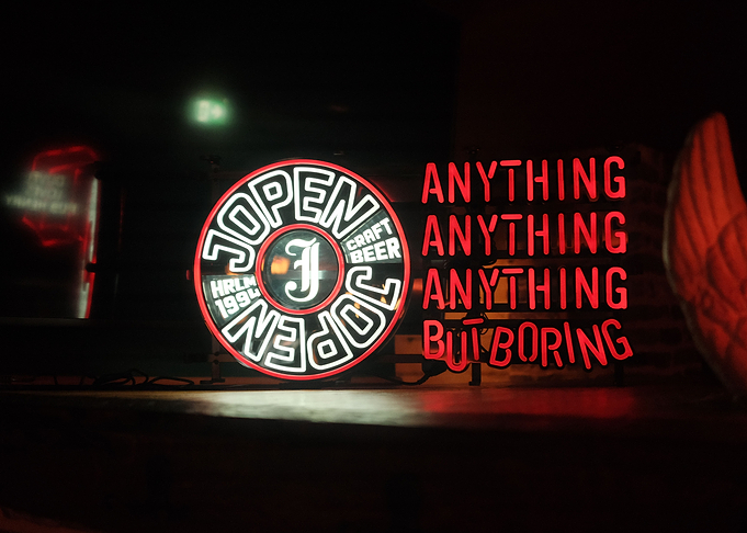 Anything but boring