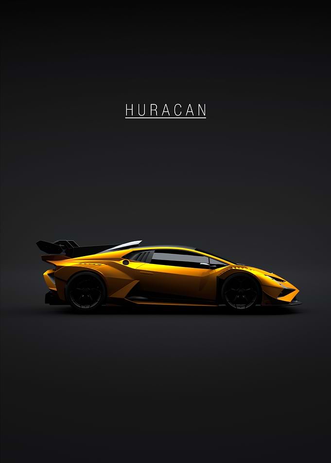 2022 Lambo Huracan Orange