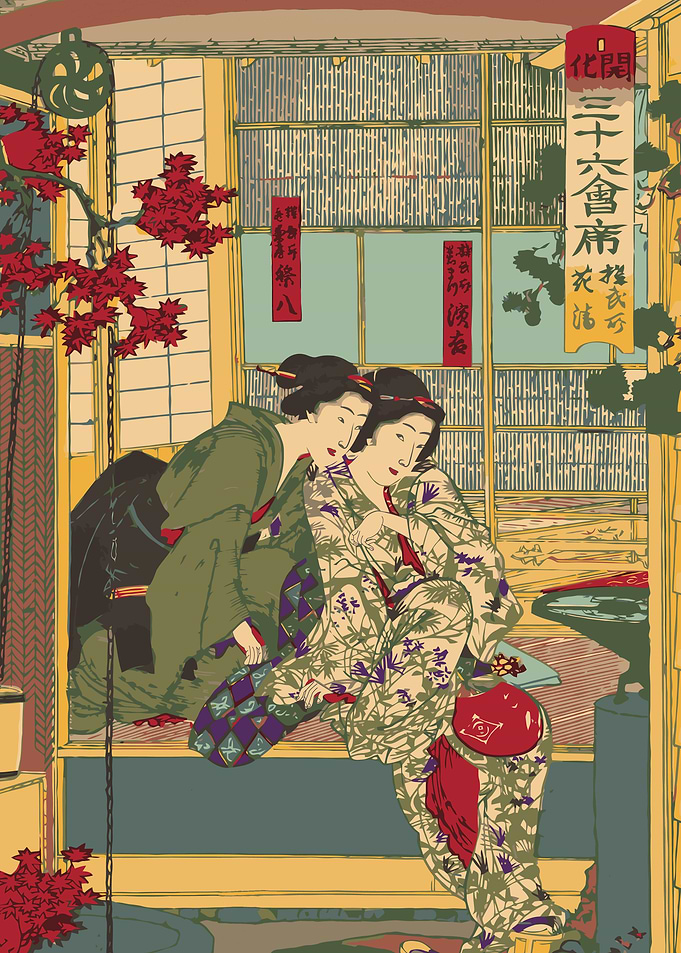 Women at the Restaurant
