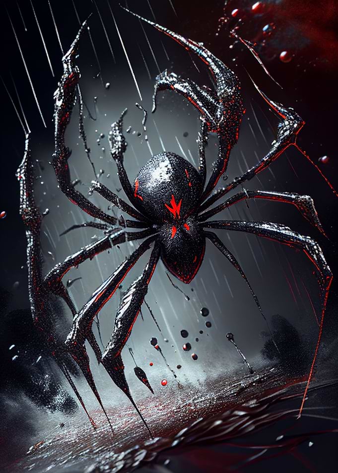 Black Widow Spider