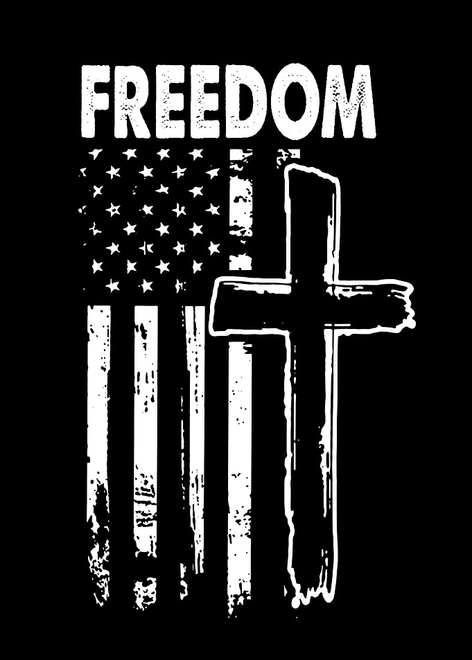 Freedom Cross Flag