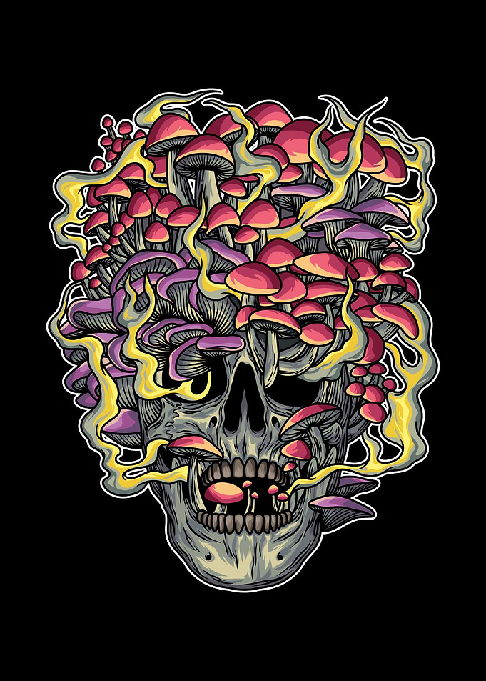 Mushroom Head Skull