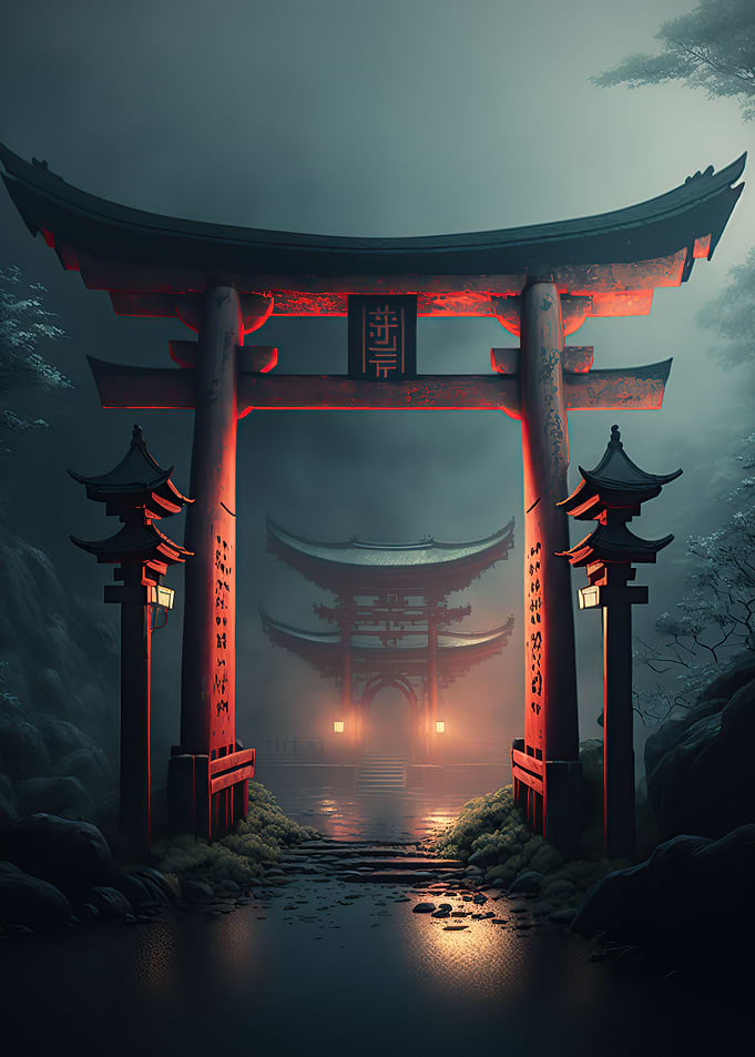 Japanese Torii gate