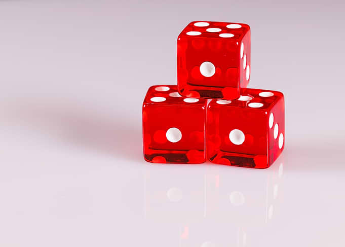 Dice for board game