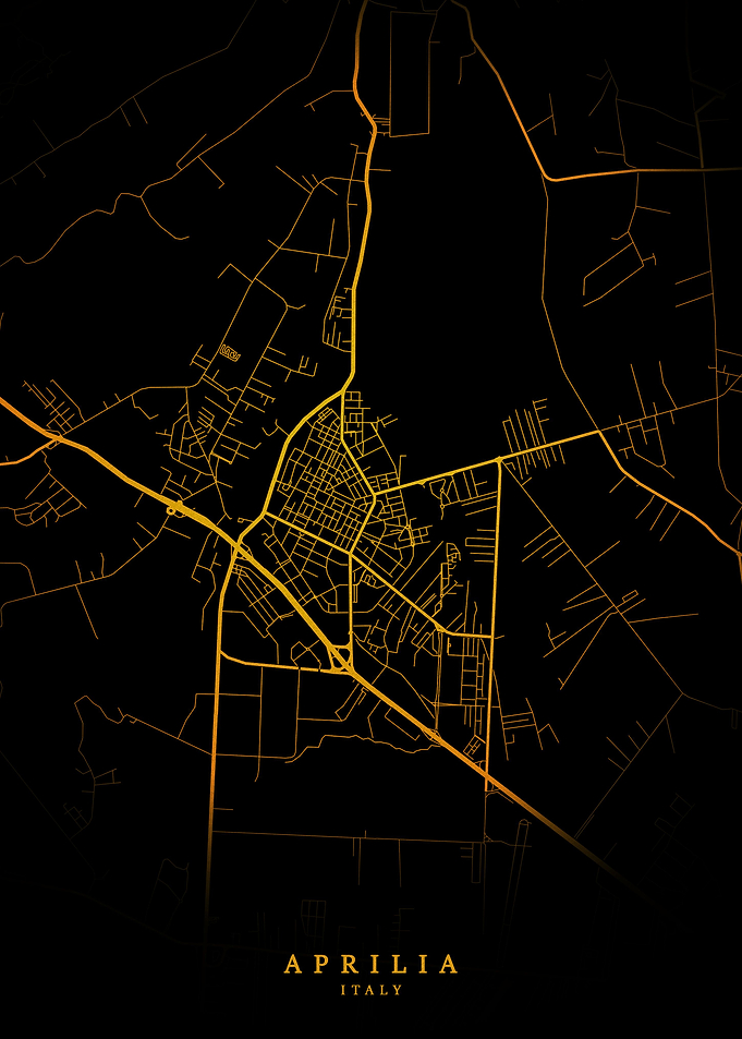 Aprilia City Map Gold