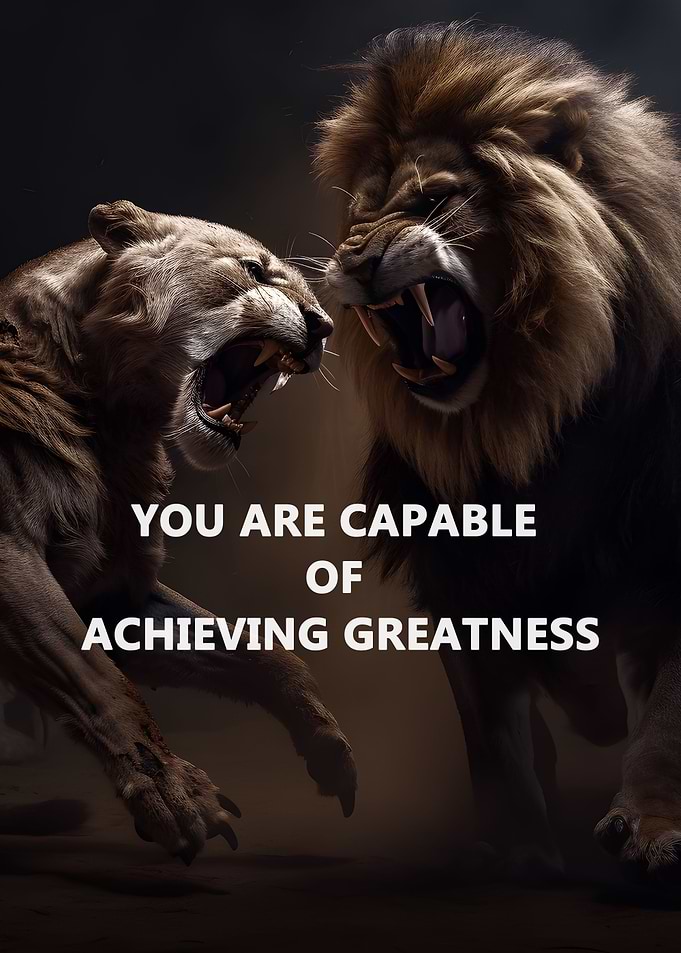 angry lions Motivation