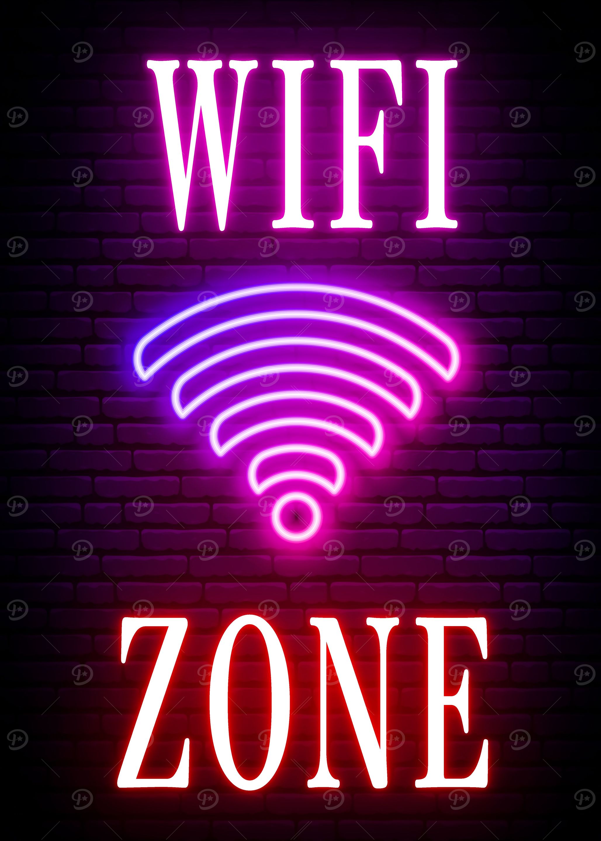Wifi Zone Neon