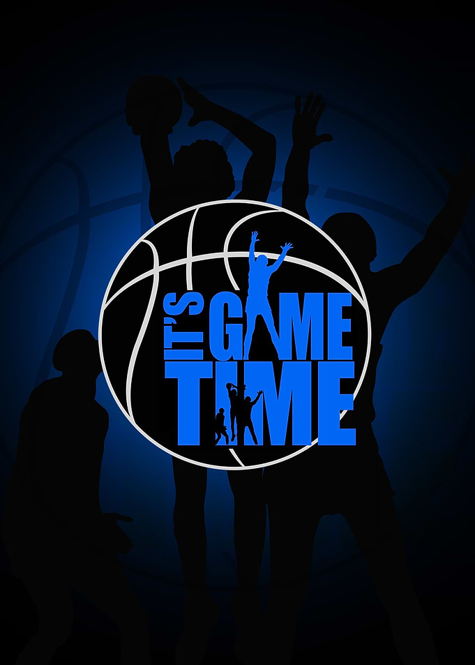 Its Game Time Blue