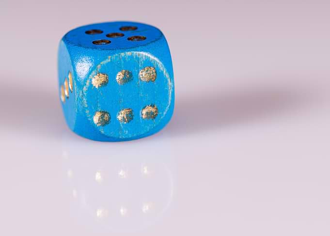 Dice for board game