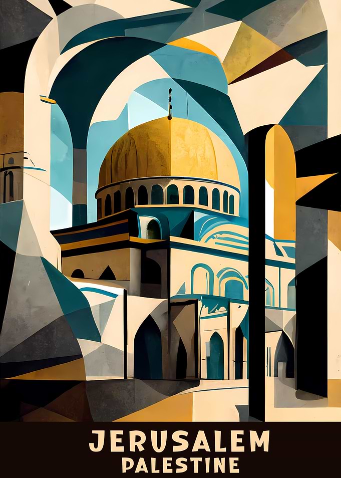 Jerusalem Palestine Poster