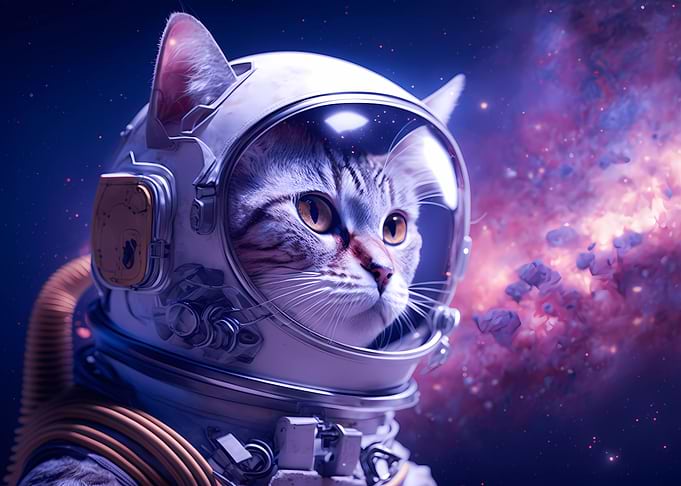 Cat Astronaut