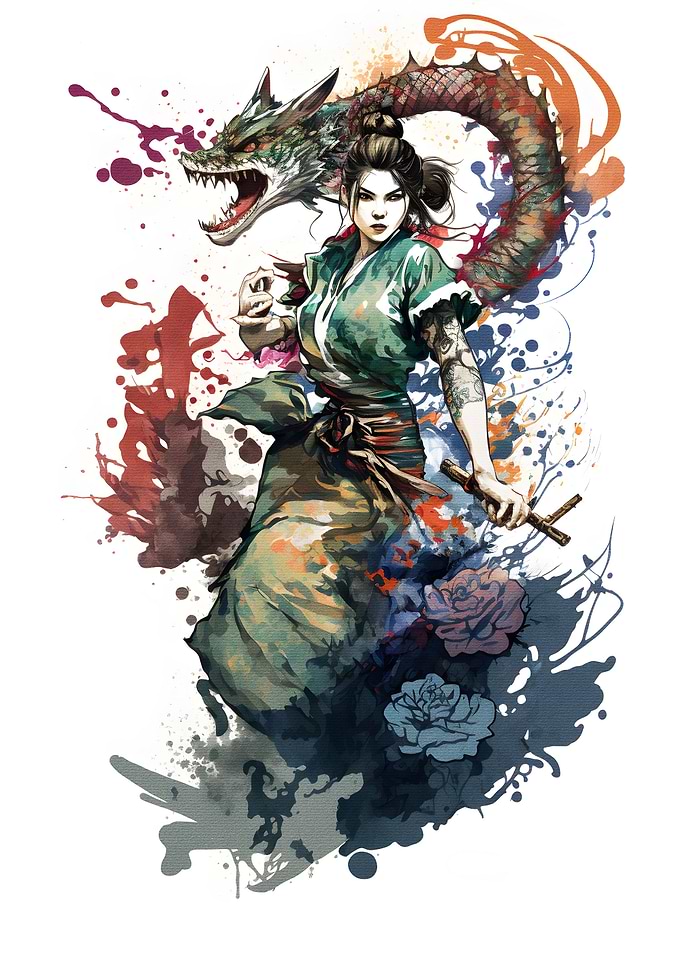 Dragon and Girls 2