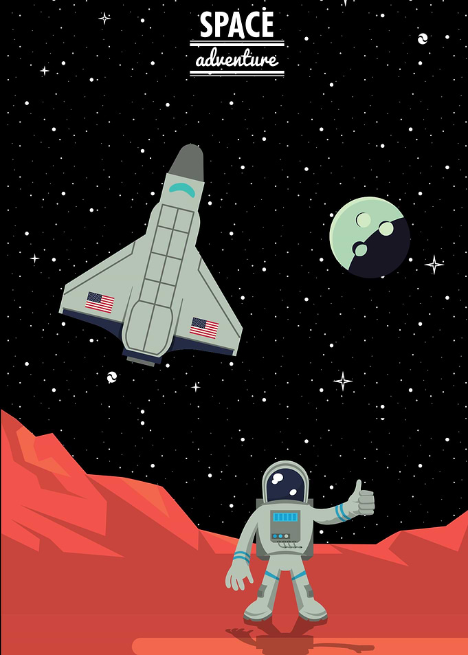 Astronaut In Space