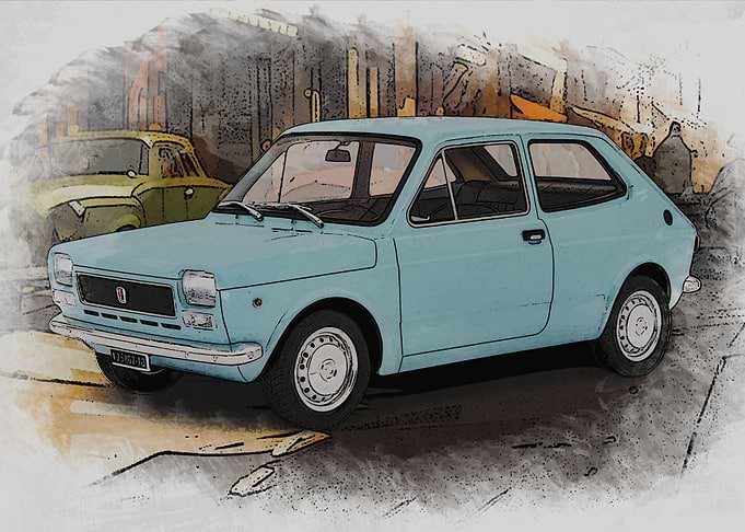 FIAT 127 1 SERIE 1971