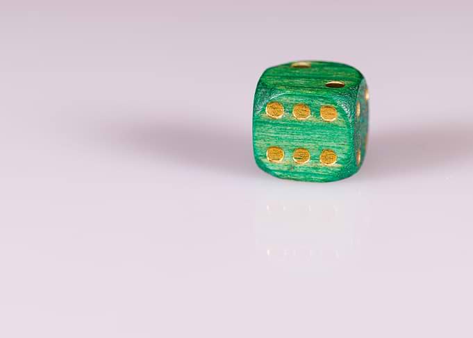 Dice for board game