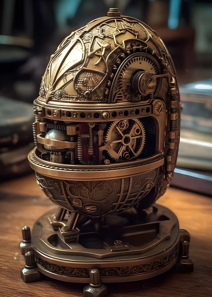 Steampunk Egg
