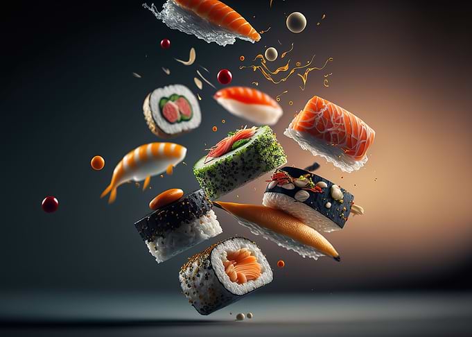 sushi japan food