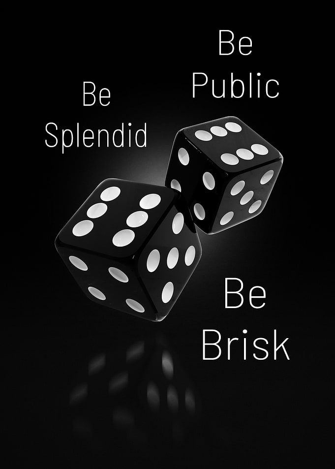 Aesthetic Dice Cube