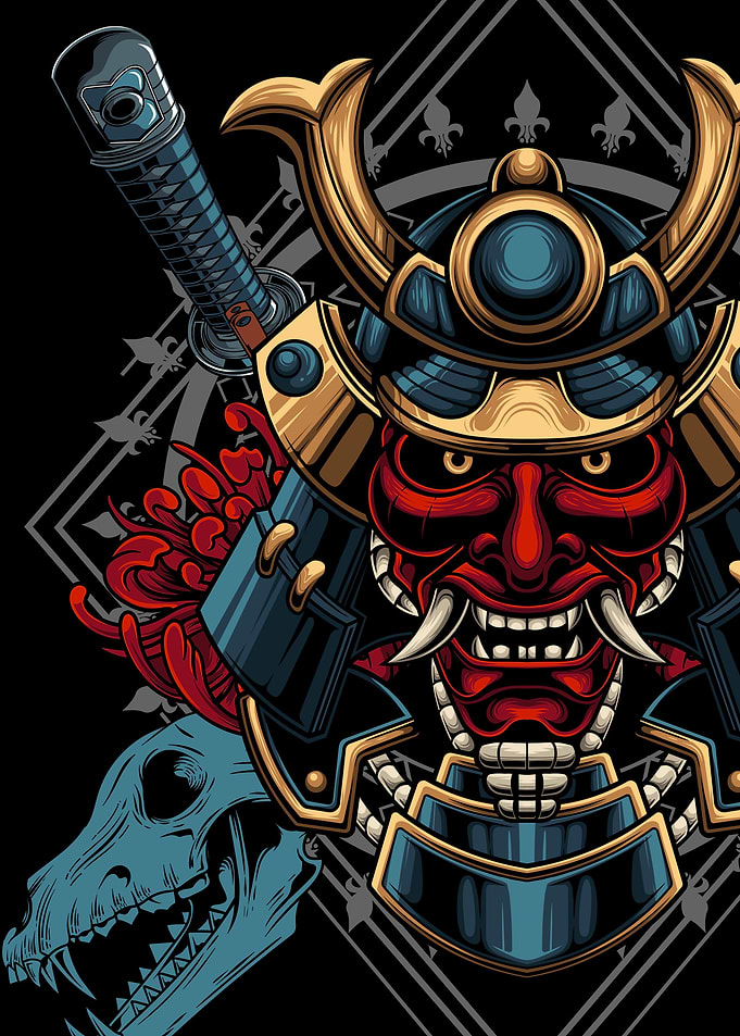 Red Mask Warrior