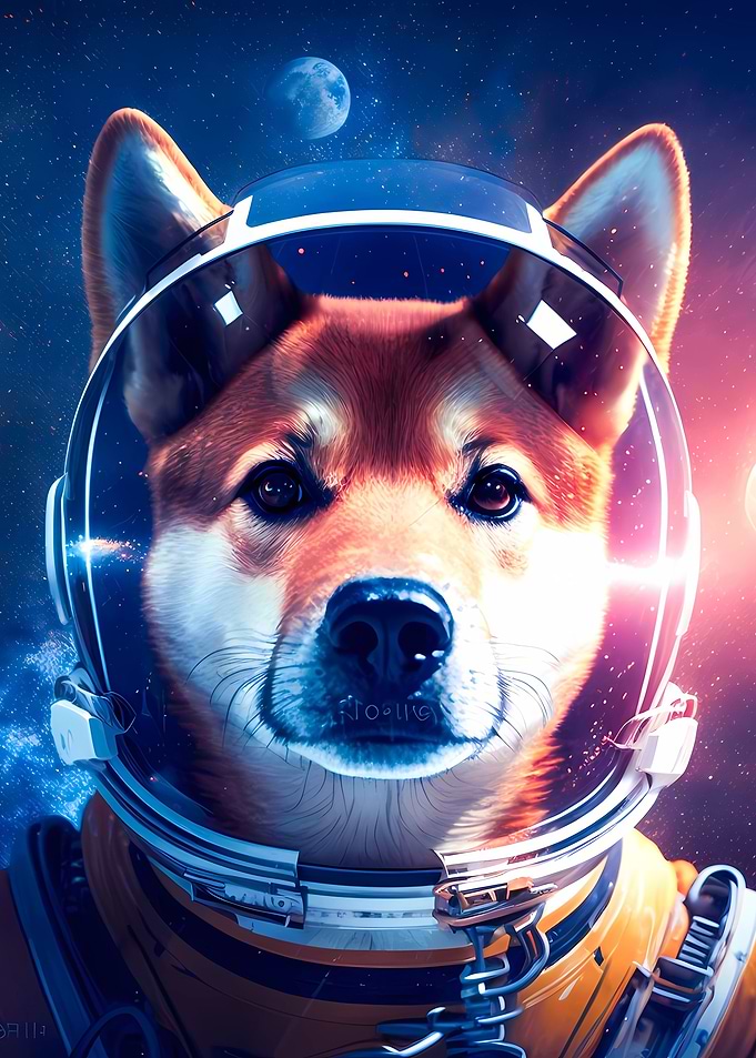 Shiba Inu Astronaut