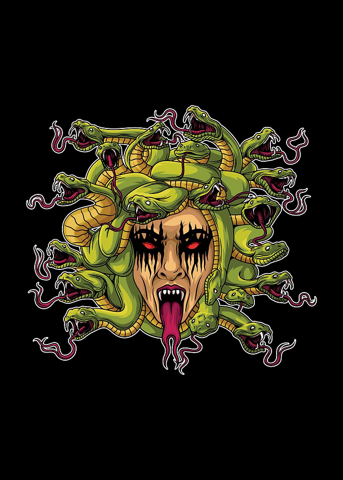 Medusa Illustration