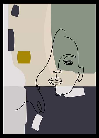 Abstract Line Art