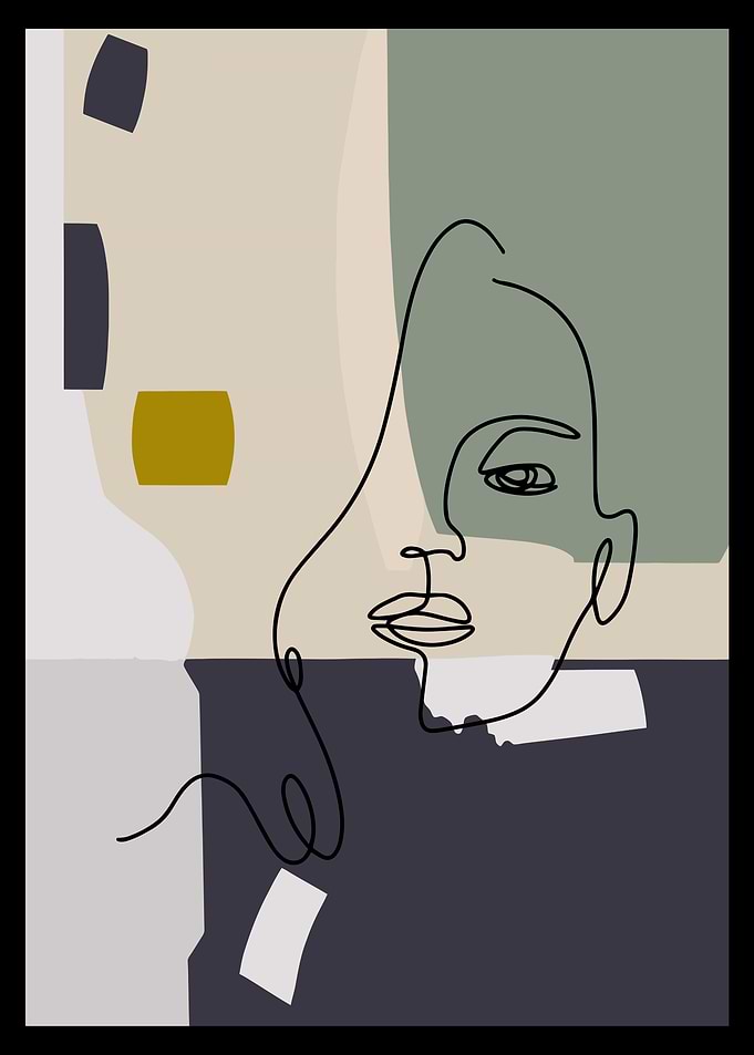 Abstract Line Art