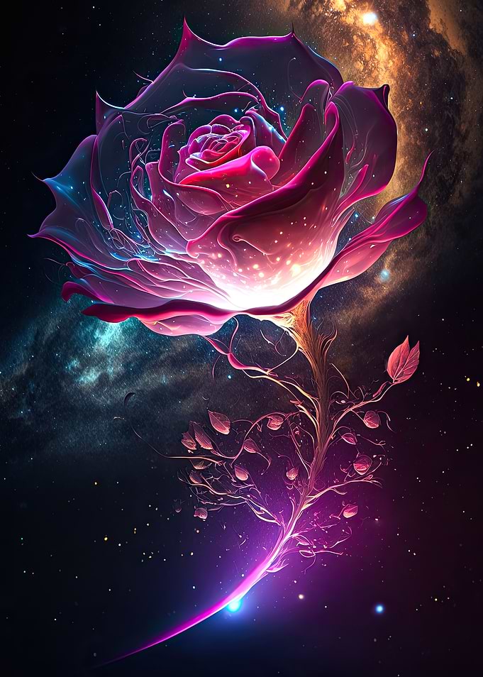 Cosmic Rose