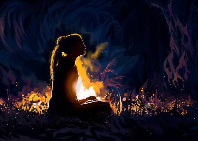On fire