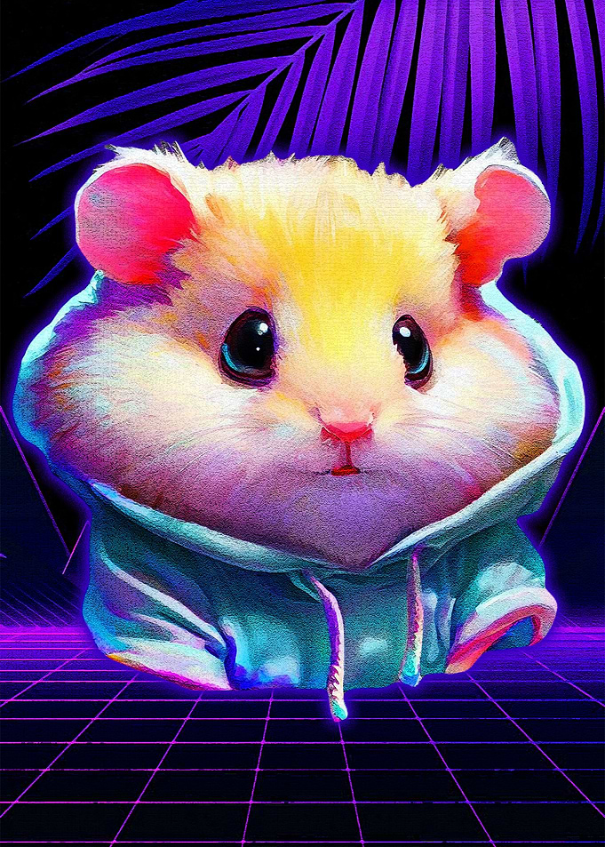 cute animal art