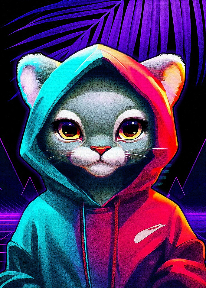 cute animal art