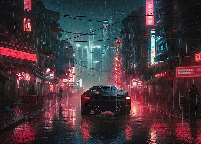 Futuristic street