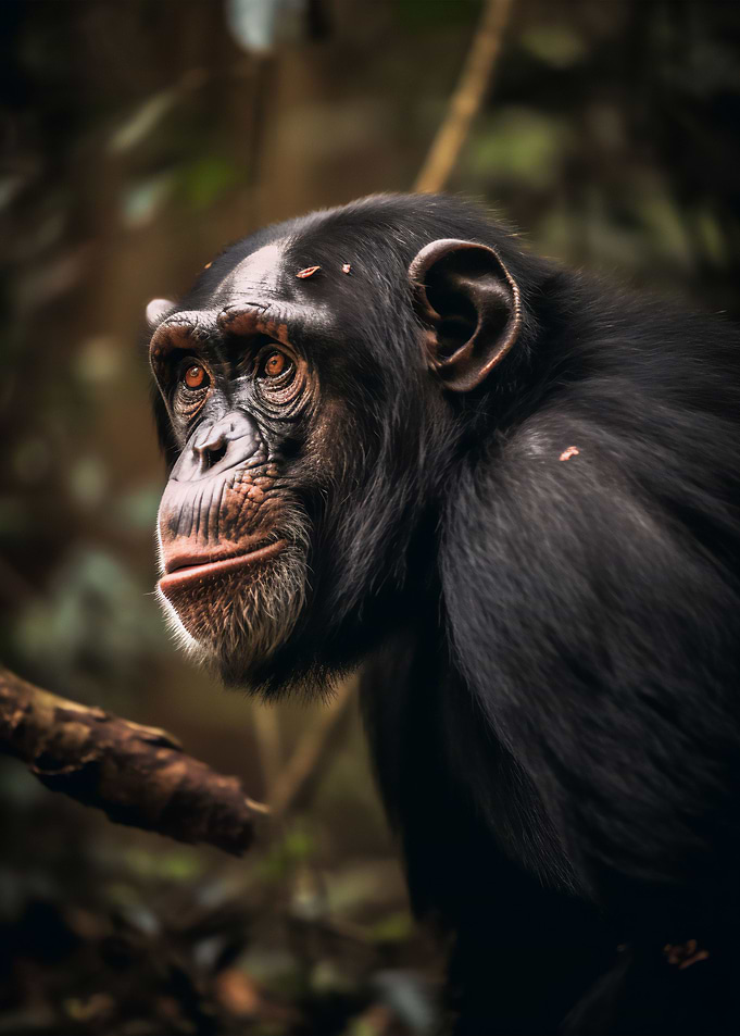 Chimpanzee Stare