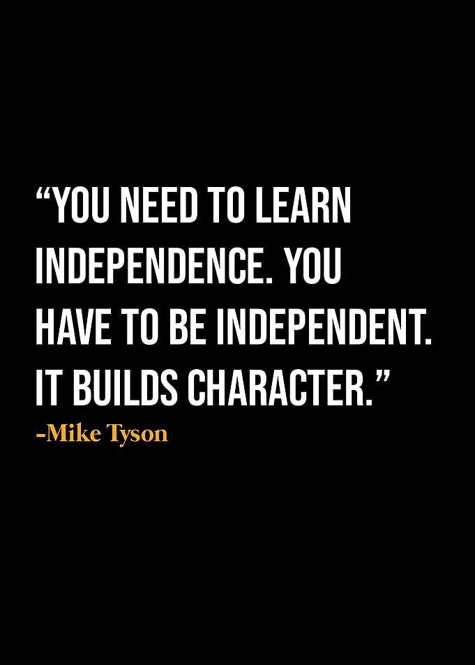 Mike Tyson Quote quote