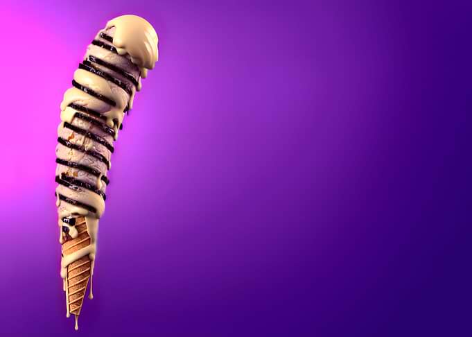 Ice cream mega giant extra