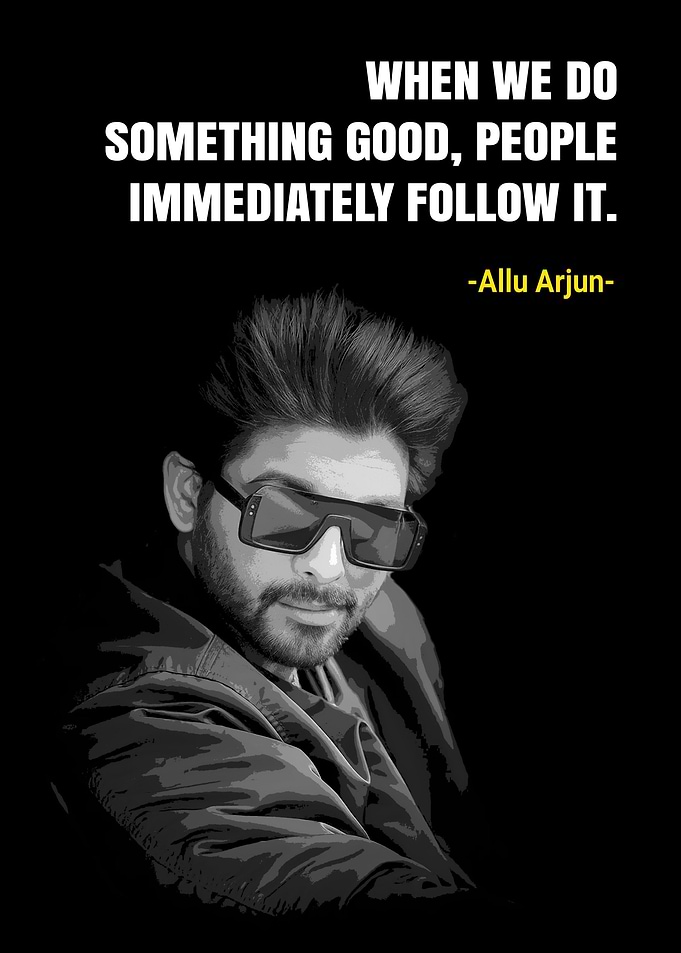 Allu Arjun Pushpa Quotes
