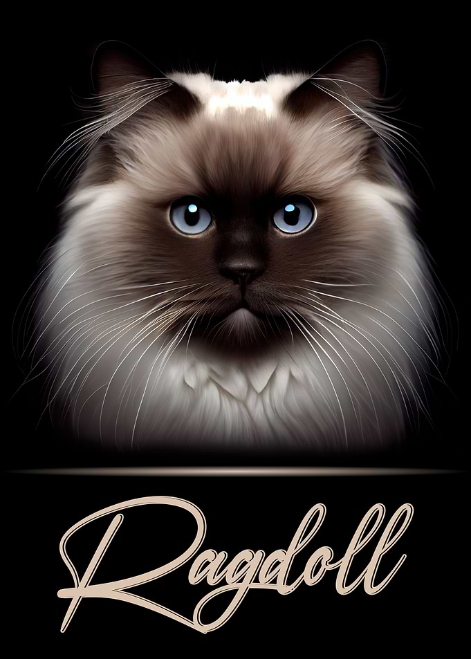 Ragdoll Portrait