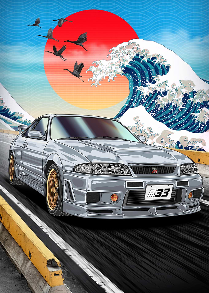 JDM Skyline GTR R33