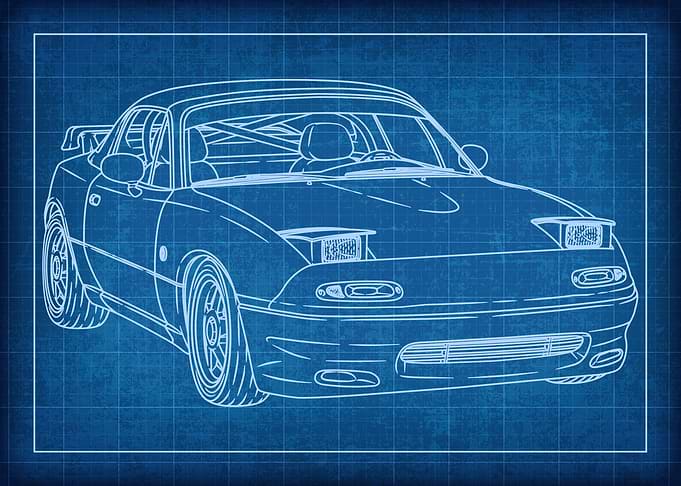 Miata Roadster Blueprint