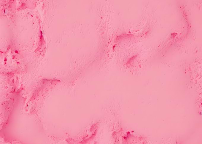 Ice cream texture overhead