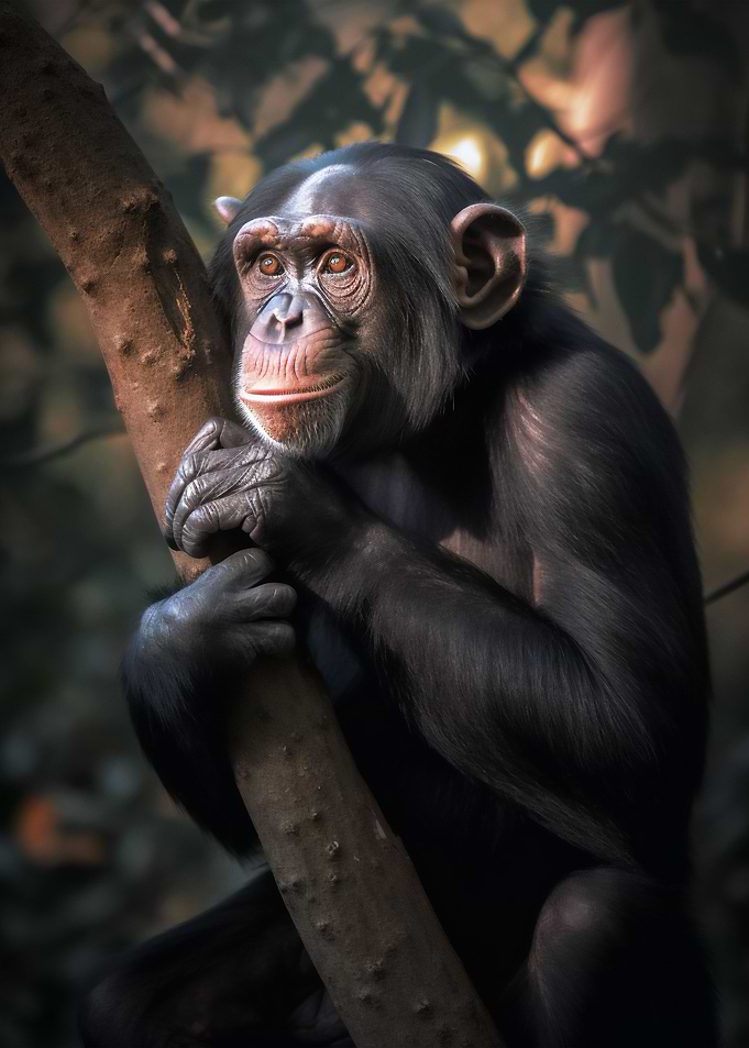 Playful Chimpanzee