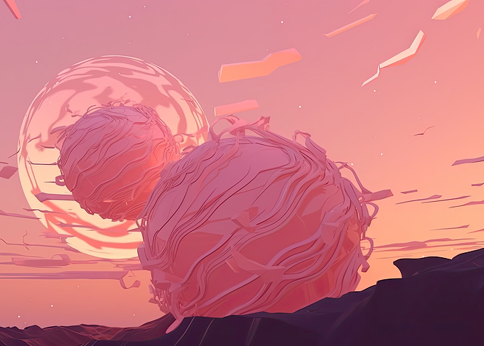 Abstract Space Art 1