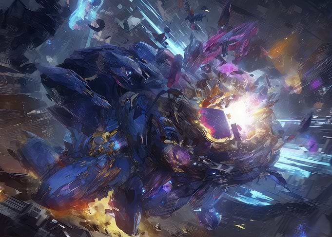Abstract Space Art 5